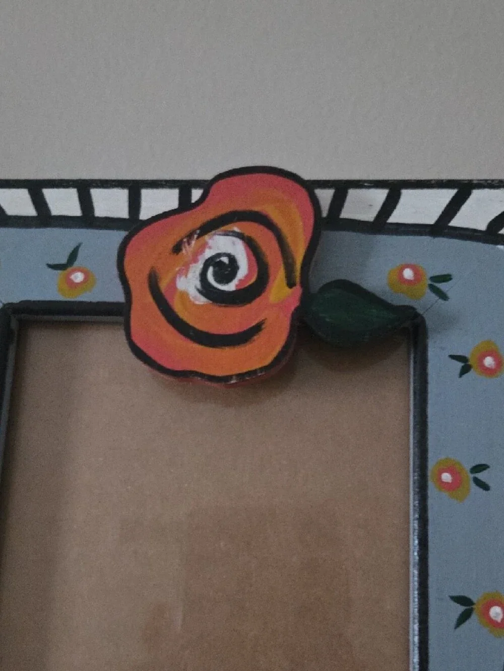 Anita Rosenberg Vintage Handpainted Photo Frame